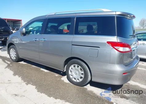 2012 Nissan Quest S из США, поврежденный, VIN JN8AE2KP0C9040739